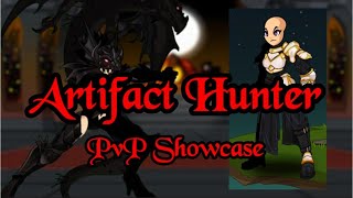 AQW Artifact Hunter w Elysium PvP  AQWorlds [upl. by Ahsiret448]