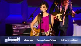 Kacey Musgraves performs quotFollow Your Arrowquot at glaadawards [upl. by Lipman434]