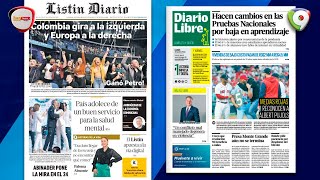 Titulares de la prensa dominicana del lunes 20 JUN  Hoy Mismo [upl. by Ayt]