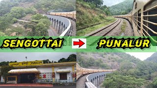 🚂 Sengottai to Punalur train travel vlogMichael Raj [upl. by Torrin]