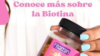 Conoce más sobre la Biotina💅🏼 [upl. by Ramirolg]