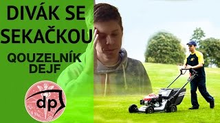 Divák jezdí sekačkou D ČTENÍ MYŠLENEK jak uhodnout divákovu kartu v balíčku [upl. by Alphonsa]