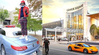 The Battle of Lenox Mall  YSL v YFN [upl. by Keary]