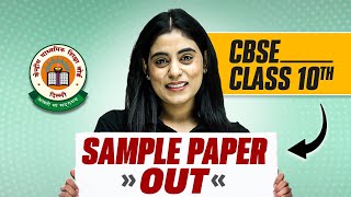 CBSE Class 10th Sample Paper Out [upl. by Niddala]