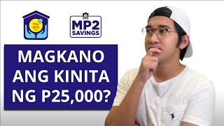 I invested P25000 in MP2 how much did I earn after 3 years [upl. by Killion191]