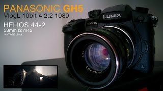 Helios 442 m42 58mm f2 Panasonic Lumix GH5 test [upl. by Dimond]