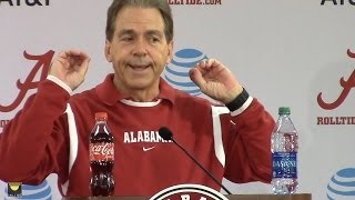 Nick Saban on college players sitting out bowl games [upl. by Solrak]