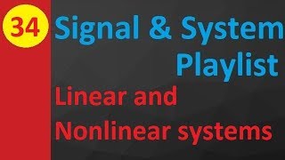 Linear and NonLinear Systems Solved Problems  Part 1 [upl. by Egres868]