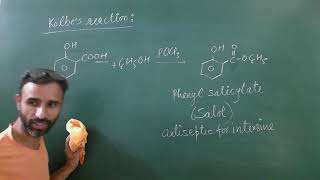 Kolbe reaction  Aspirin  Salol  Oil of wintergreen  Attempt 7 mcqs in the description [upl. by Sharona]