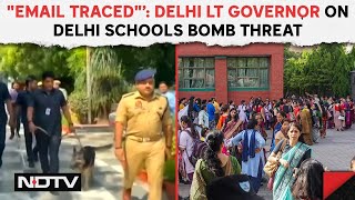 Bomb Threat In Delhi Schools  Bomb Threats At Delhi Schools Classes Suspended Children Sent Home [upl. by Grady]