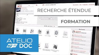 La recherche étendue sur Atelio Doc votre solution de méthodes et données techniques automobile [upl. by Litt]