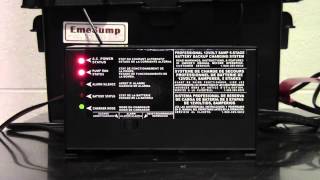 Battery Backup Sump Pump  The EmeSump 2100DC [upl. by Artemas419]