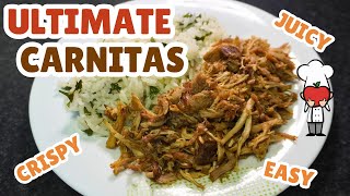 Ultimate Mexican Pork Carnitas Recipe Juicy Crispy and Easy [upl. by Ahsema]