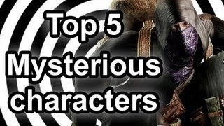 Top 5  Mysterious characters in gaming [upl. by Silverman]