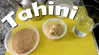 ¿Cómo hacer Tahini casero Las Recetas del Hortelano [upl. by Smada]