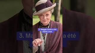 5 choses que tu ne sais pas sur Maggie Smith  maggiesmith mcgonagall harrypotter [upl. by Celestyn]