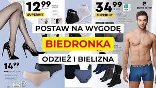 Postaw na wygodę  Legginsy spodnie majtki i rajstopy damskie kurtka polarowa męska w Biedronce [upl. by Yssac]