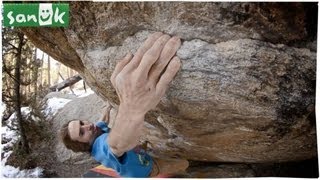 Sanuk Climber Daniel Woods in Colorado  V14  V15 [upl. by Iad]