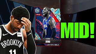 INVINCIBLE 1 CARD REVIEW IN NBA2K24 MYTEAM IF MID WAS ON EARTH [upl. by Haneehs772]