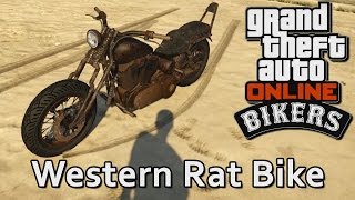 Western Rat Bike GTA Online Bikers DLC [upl. by Eatnad]