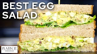 The BEST Egg Salad Sandwich  Everyday Favourites [upl. by Schmitt]