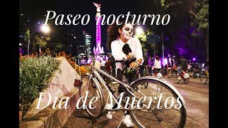 Paseo Nocturno Día de Muertos CDMX  150 mil personas [upl. by Menell458]