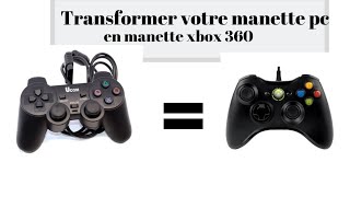 Comment jouer à nimporte quels jeux avec une manette pc [upl. by Heinrick]