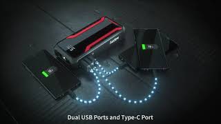 Nothing will be out of battery with Audew Epower188 Jump Starter [upl. by Barris]