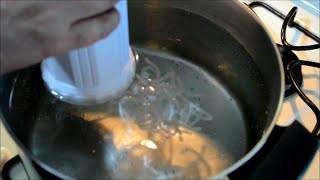 Homemade Shirataki Noodles Recipe using Glucomannan powder Live Demo [upl. by Anitsirhcairam487]