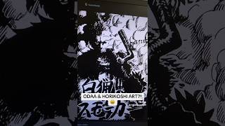 ODA amp HORIKOSHI ART onepiece manga [upl. by Vernon]