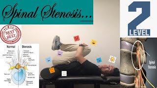 Major Exercises of Lumbar Spinal StenosisBack Pain  Level 2 [upl. by Homans553]