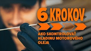 Ako skontrolovať hladinu motorového oleja vo vašom aute  AUTODOC [upl. by Keynes]