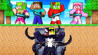 HUNTERS vs VENOM SPEEDRUNNER in Minecraft [upl. by Sevy]