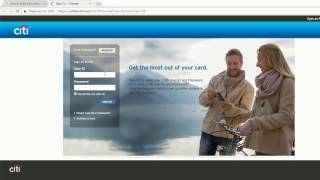 how to login into citibank online banking account united states [upl. by Farris]