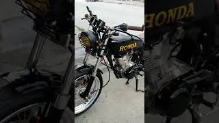 Honda Tmx 1551991 model fully restored and modified [upl. by Blossom]