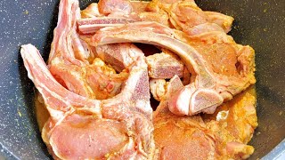 Les côtelettes de veau fondent dans la bouche comme du beurre veal chops قطع لحم العجل [upl. by Francois]