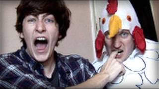 Chicken bit my finger  again  Charlie Bit My Finger Parody [upl. by Heim]