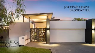 9 Scoparia Drive Brookwater [upl. by Severn639]