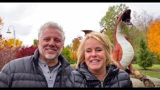 Castle Farms in Charlevoix MI Randy Dawn and a Marathon Coach Ep70 [upl. by Elleirbag643]