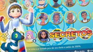 ✨Cómo Conseguir los 23 POKÉMON SECRETOS Invitando TODOS en el Club  Escarlata y Púrpura DLC [upl. by Amador]