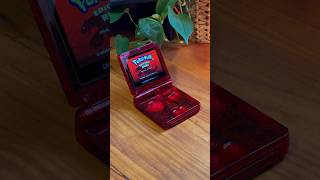 Game Boy Advance SP MODDED gameboy handheld nintendo portableconsole modded retro pokemon [upl. by Ettolrahs]