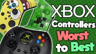 Ranking Every Xbox Controller [upl. by Oitaroh]