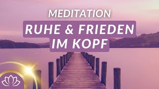 Befreie dich in 15 Minuten von Stress amp innerer Unruhe I Meditation [upl. by Nevi892]