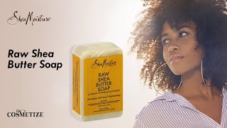 Shea Moisture Raw Shea Butter Soap [upl. by Cired]