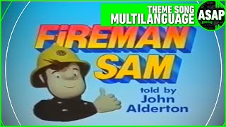 Fireman Sam 1987 Theme Song  Multilanguage Requested [upl. by Courtnay870]