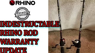 Indestructible Zebco Rhino fishing rod warranty update [upl. by Latsyk]