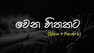 Wena Hithakata වෙන හිතකට  Slow  Reverb supunzstudio [upl. by Ahsitra]