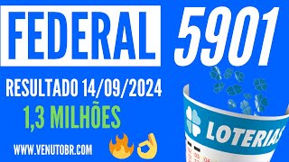 🍀 Resultado Loteria Federal 5901 [upl. by Niknar]