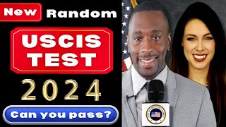 US Citizenship 20242025 Official 100 Civics Test Questions 2x Easy Answers USCIS Ciudadania [upl. by Leamsi]