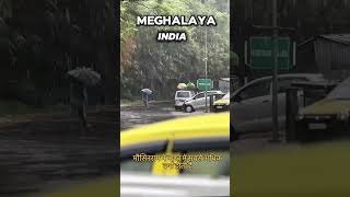 Meghalaya World Rainiest place on the Earth in INDIA🇮🇳 ⛈️⛈️🌂 [upl. by Ahsenre]